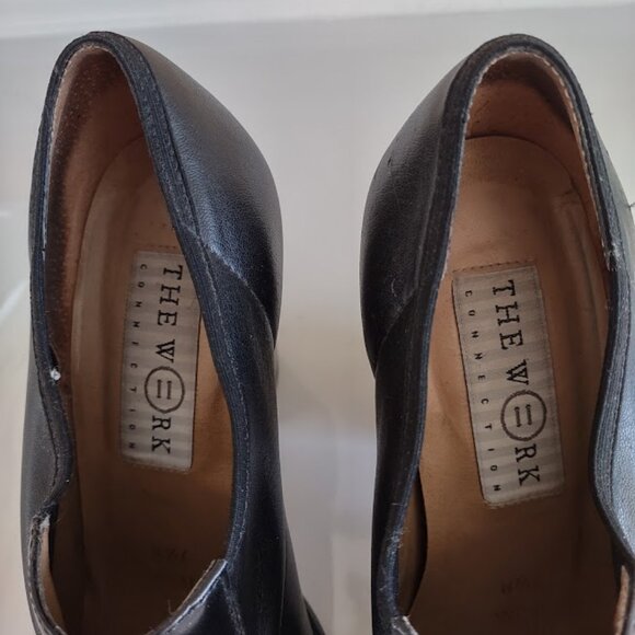 Ladies Black High Heel Shoes - Picture 5 of 6